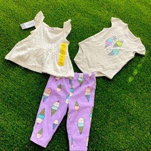 Baby Girl Carter 3pc 6mos
